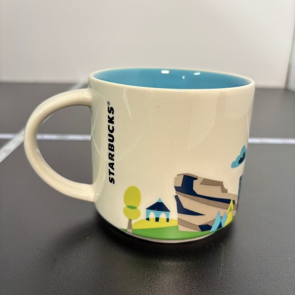 Starbucks Coffee Mug 14oz White Denver You Are Here Collection City Series